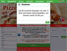 Tablet Screenshot of pizzerialascala.nl